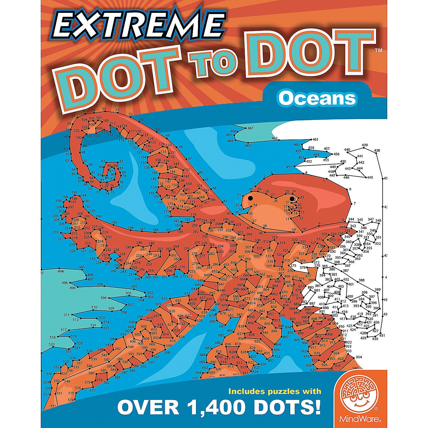 Extreme Dot to Dot: Oceans Mindware Art Supplies