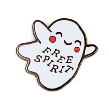 Free Spirit Enamel Pin These Are Things Clothing/Accessories