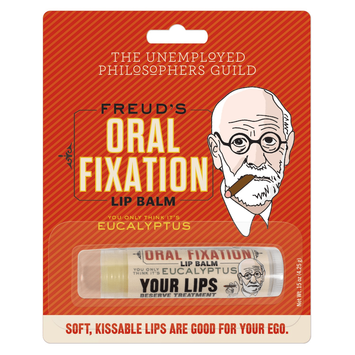Freud's Oral Fixation Lip Balm Unemployed Philosophers Guild Clothing/Accessories