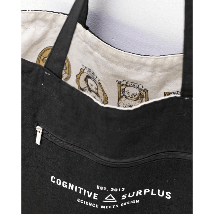 Great Beards Of Science Tote Bag Cognitive Surplus Clothing/Accessories