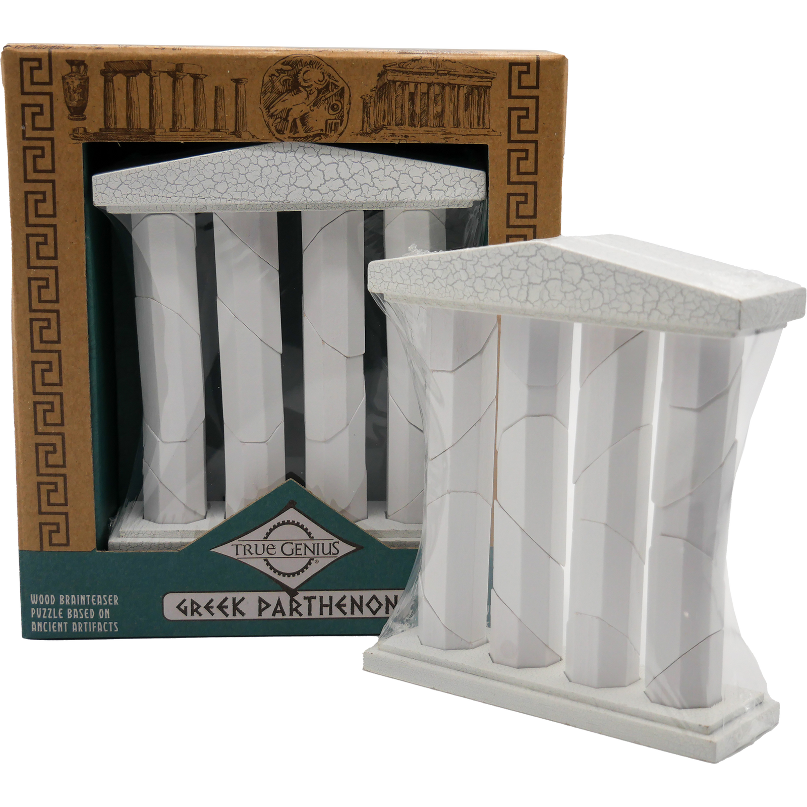 Greek Parthenon Puzzle Project Genius Puzzles/Playthings