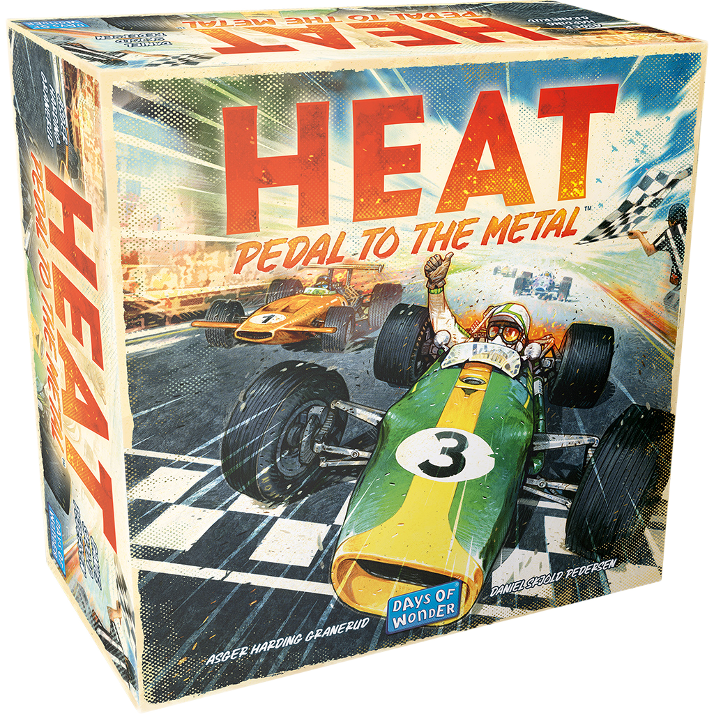 Heat: Pedal To The Metal Days of Wonder Board Games
