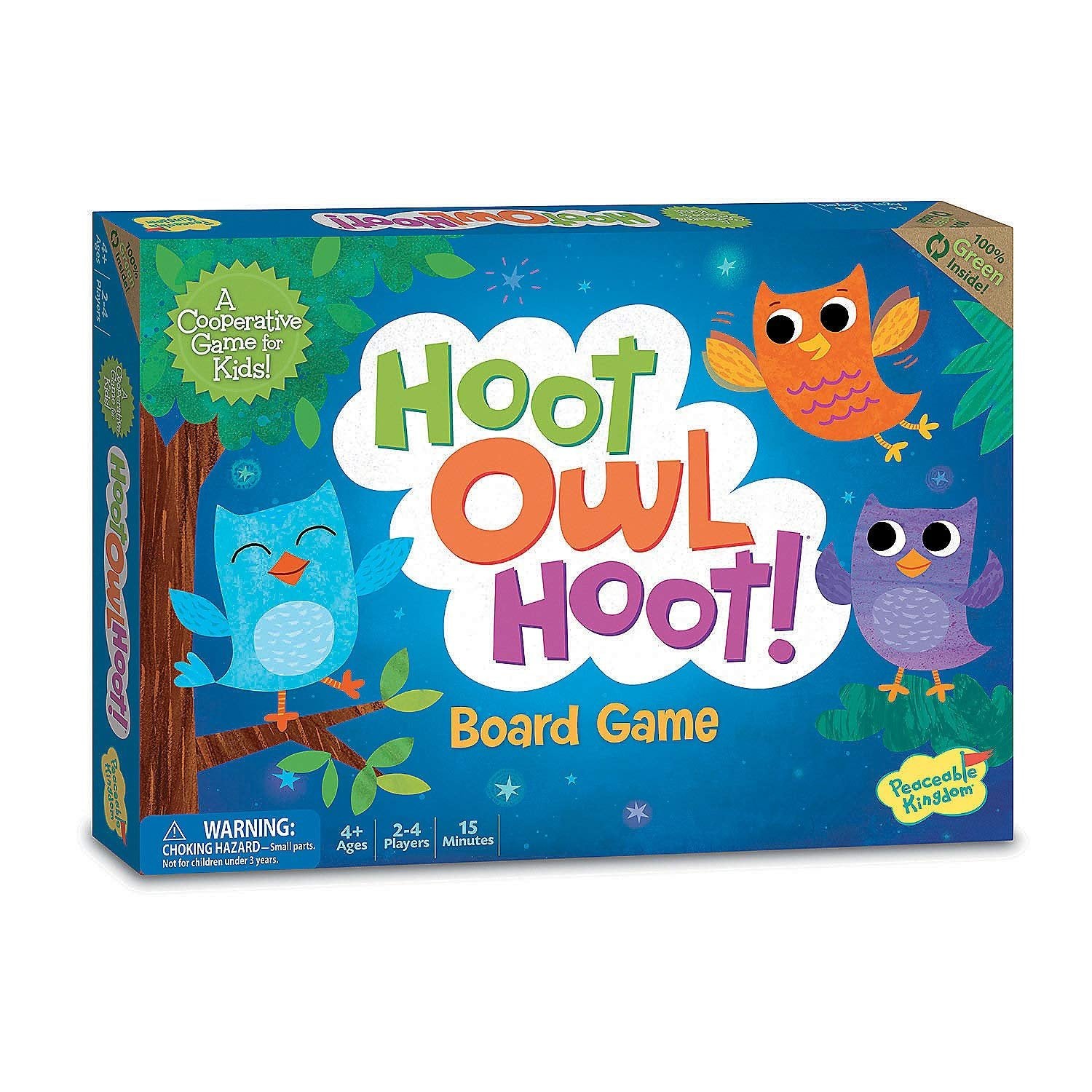Hoot Owl Hoot! Peaceable Kingdom Board Games