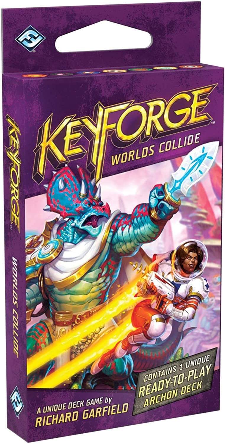 KeyForge: Worlds Collide Archon Deck Fantasy Flight Games Board Games