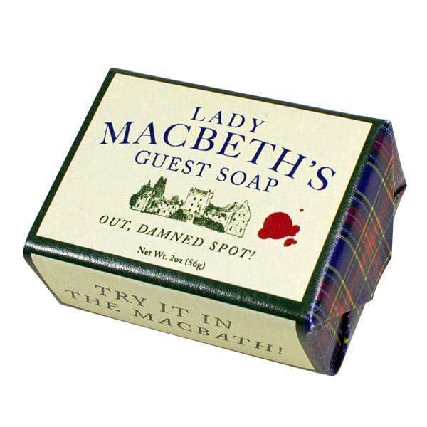 Lady Macbeth's Guest Soap Unemployed Philosophers Guild Home Decor/Kitchenware