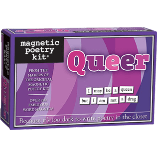 Magnetic Poetry: Queer Magnetic Poetry Puzzles/Playthings