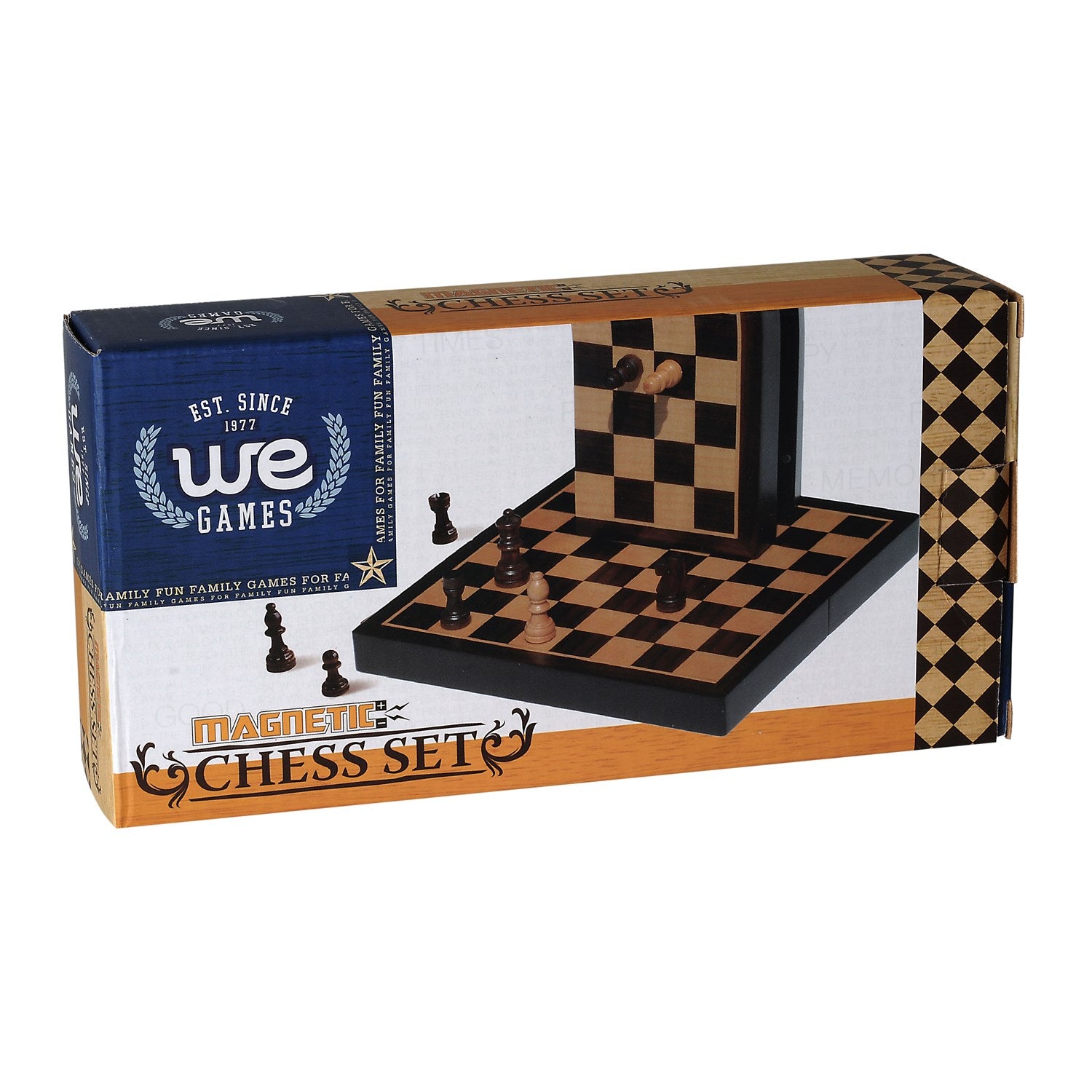 Magnetic Wooden Chess Set-8" Wood Expressions/We Games Board Games