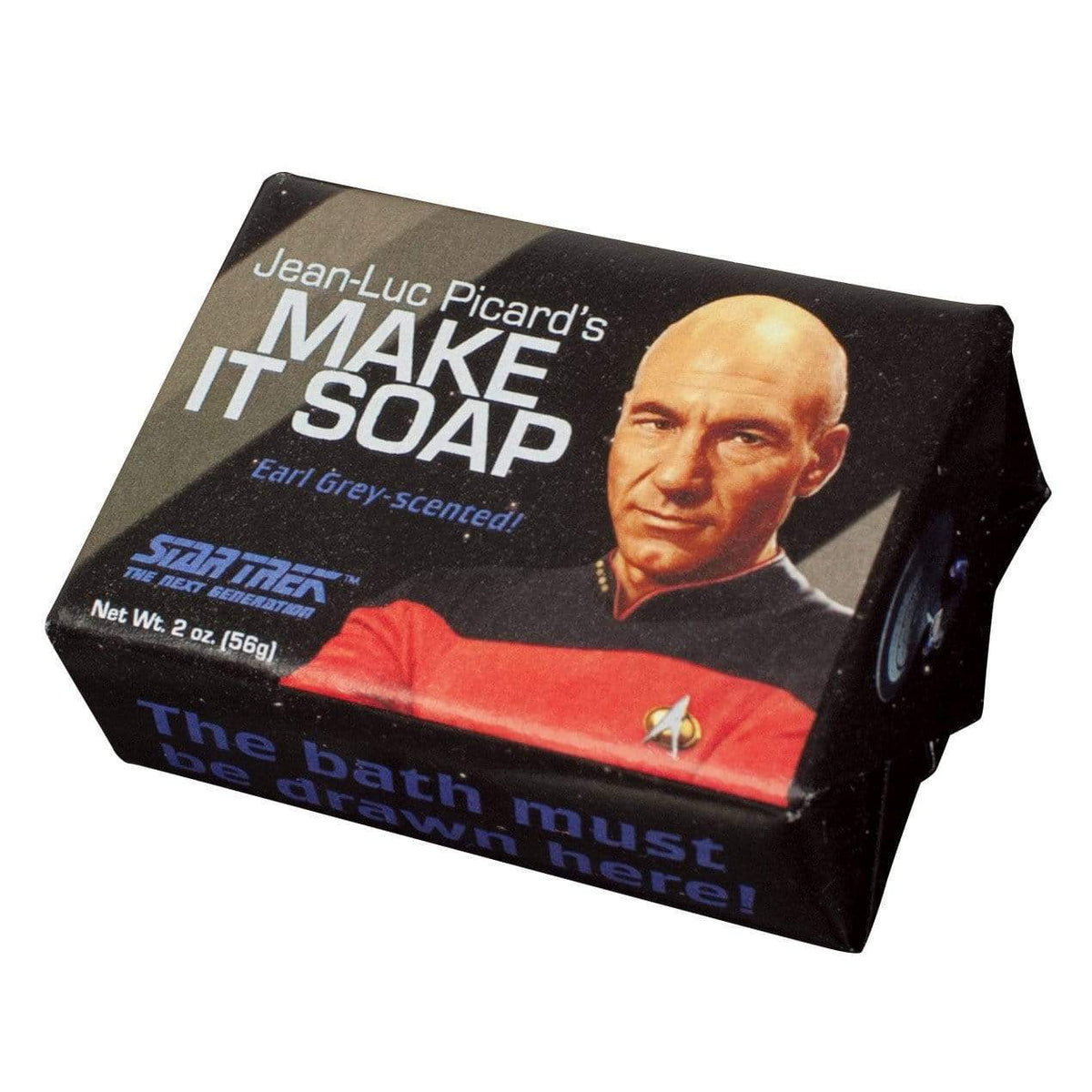 Make It Soap - Jean-Luc Picard-Star Trek NG Unemployed Philosophers Guild Home Decor/Kitchenware