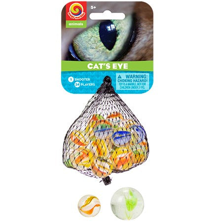 Marble Set: Cat's Eye Mega Marbles Puzzles/Playthings