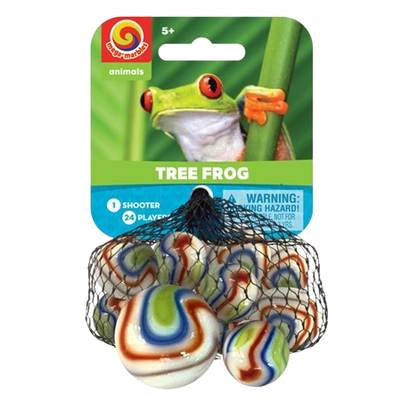 Marble Set: Tree Frog Mega Marbles Puzzles/Playthings