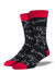 Math socks - black - mens Sock Smith Clothing/Accessories