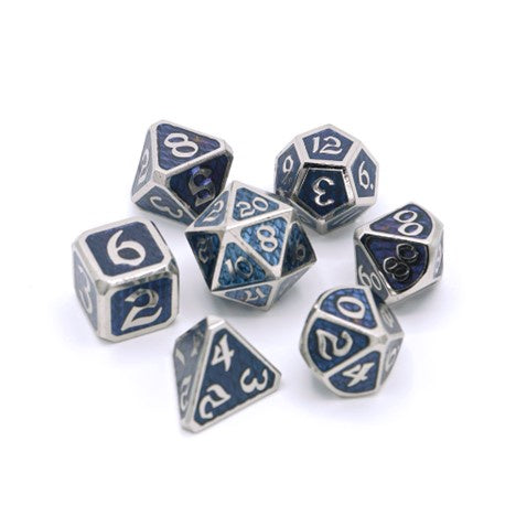 Metal Dice Set: Drakona Khaos Nyx Die Hard Dice Dice
