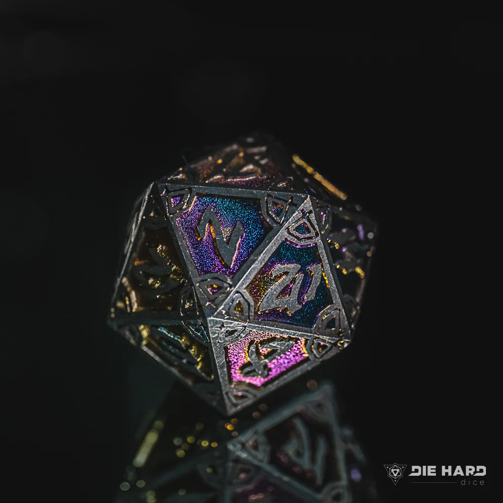 Metal Dire d20: Arcane Hexbreaker Die Hard Dice Dice