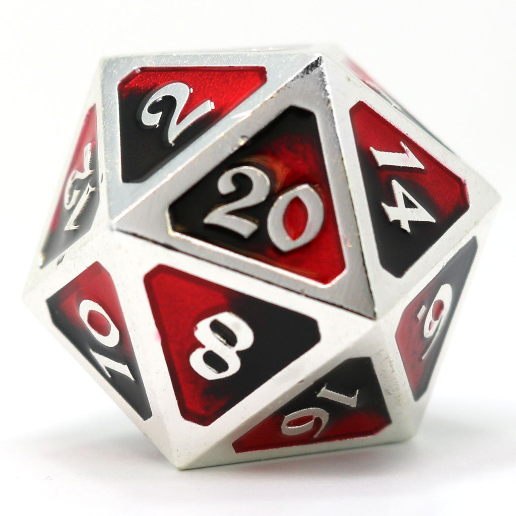 Metal Dire d20: Dark Arts Vengeance Die Hard Dice Dice