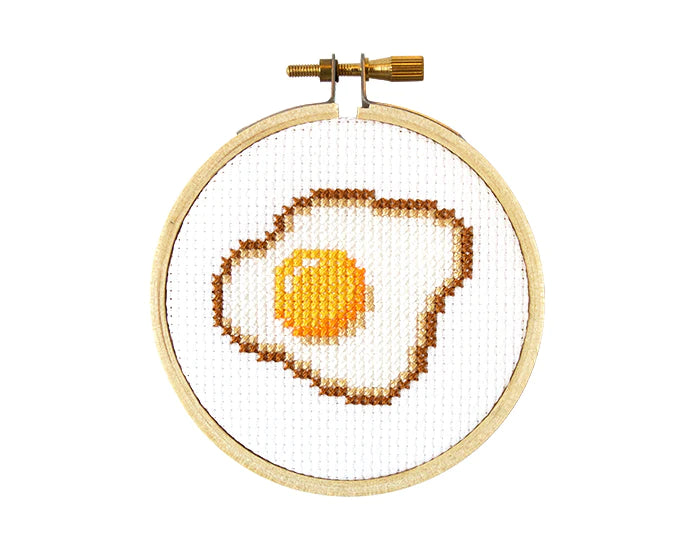 Mini Cross Stitch Kit: Egg The Stranded Stitch Projects/Kits