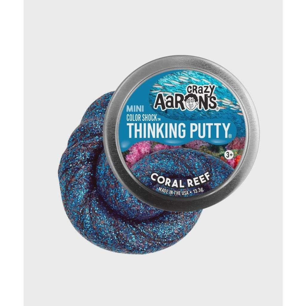 Mini Thinking Putty Coral Reef Crazy Aaron Enterprises Puzzles/Playthings