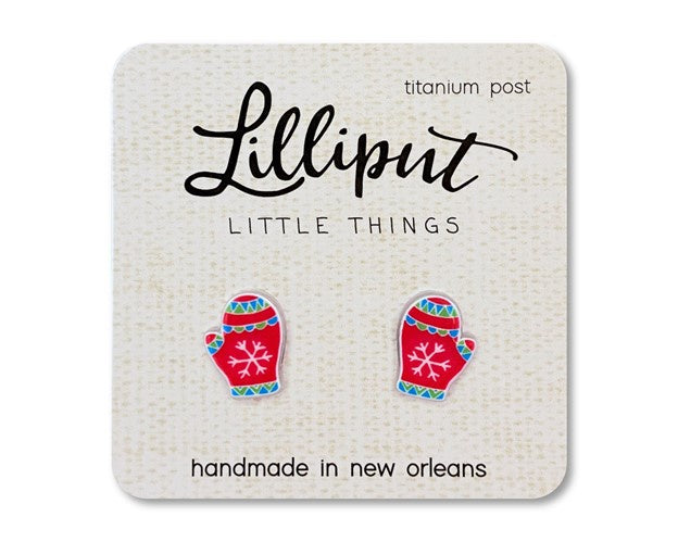 Mitten Earrings Lilliput Little Things Clothing/Accessories