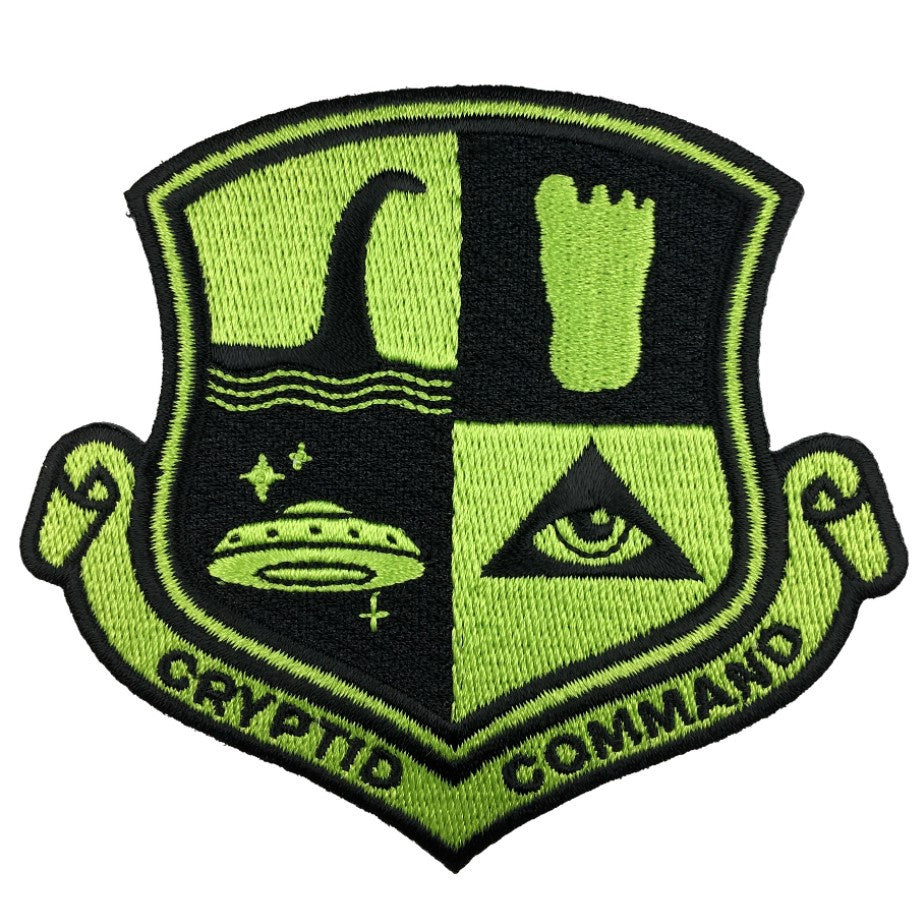 Cryptid Command Embroidered Patch