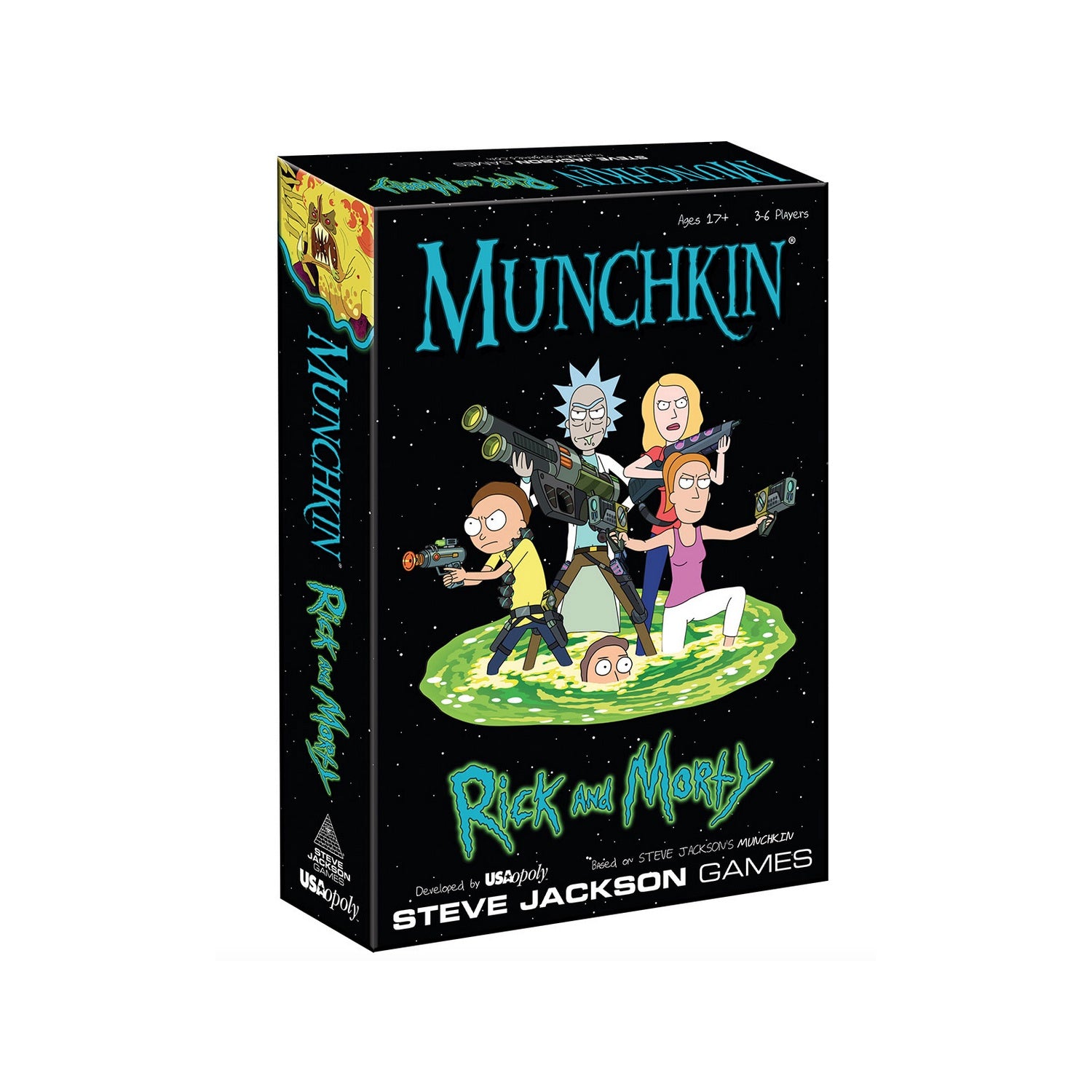 Munchkin: Rick and Morty Steve Jackson Games Board Games