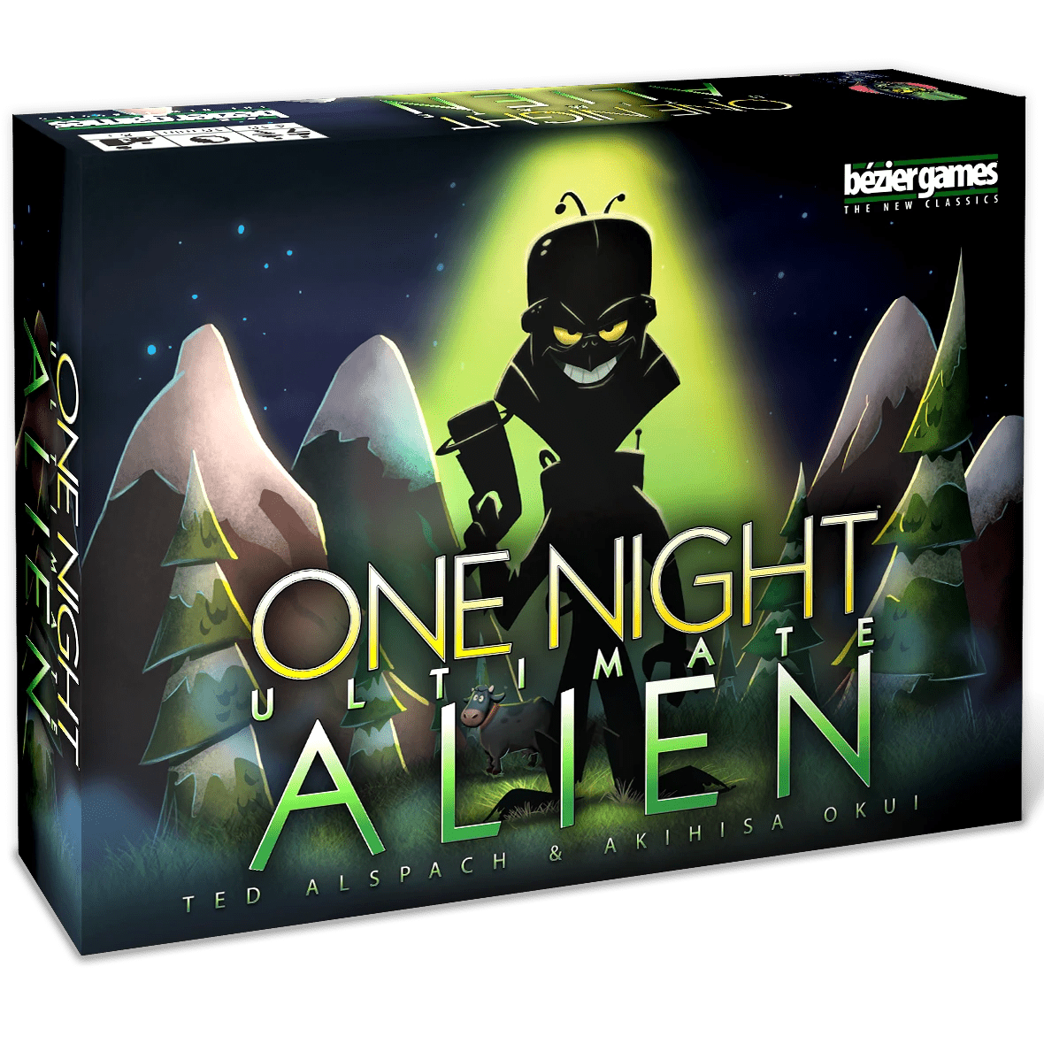 One Night Ultimate Alien Bezier Games Board Games