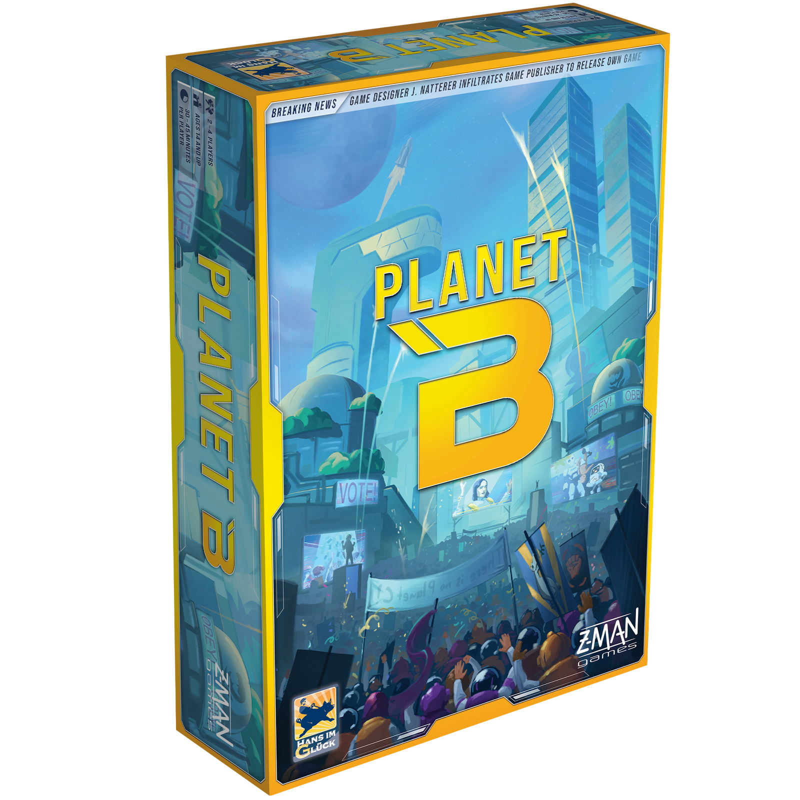 Planet B Z-Man Games Board Games