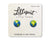 Planet Earth Earrings Lilliput Little Things Clothing/Accessories