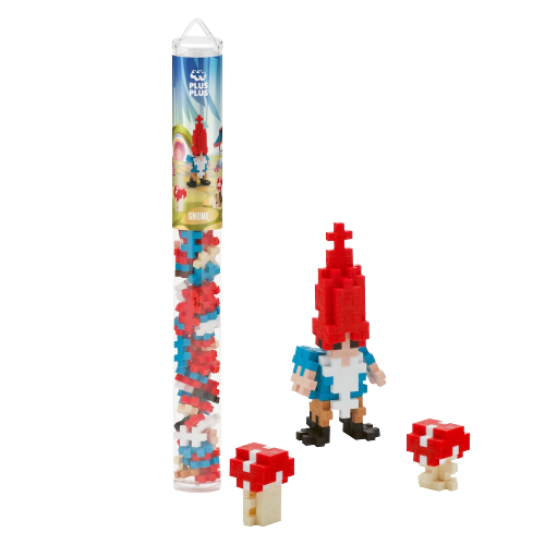 Plus-Plus: Gnome 70 pc. Tube Plus-Plus Puzzles/Playthings