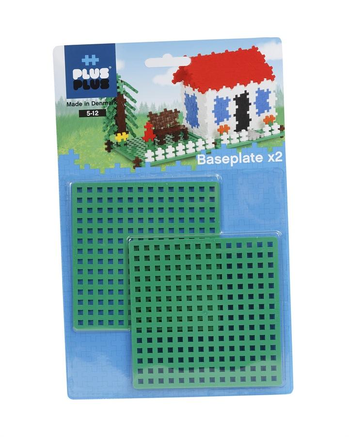 Plus-Plus: Green Baseplate Duo Plus-Plus Projects/Kits