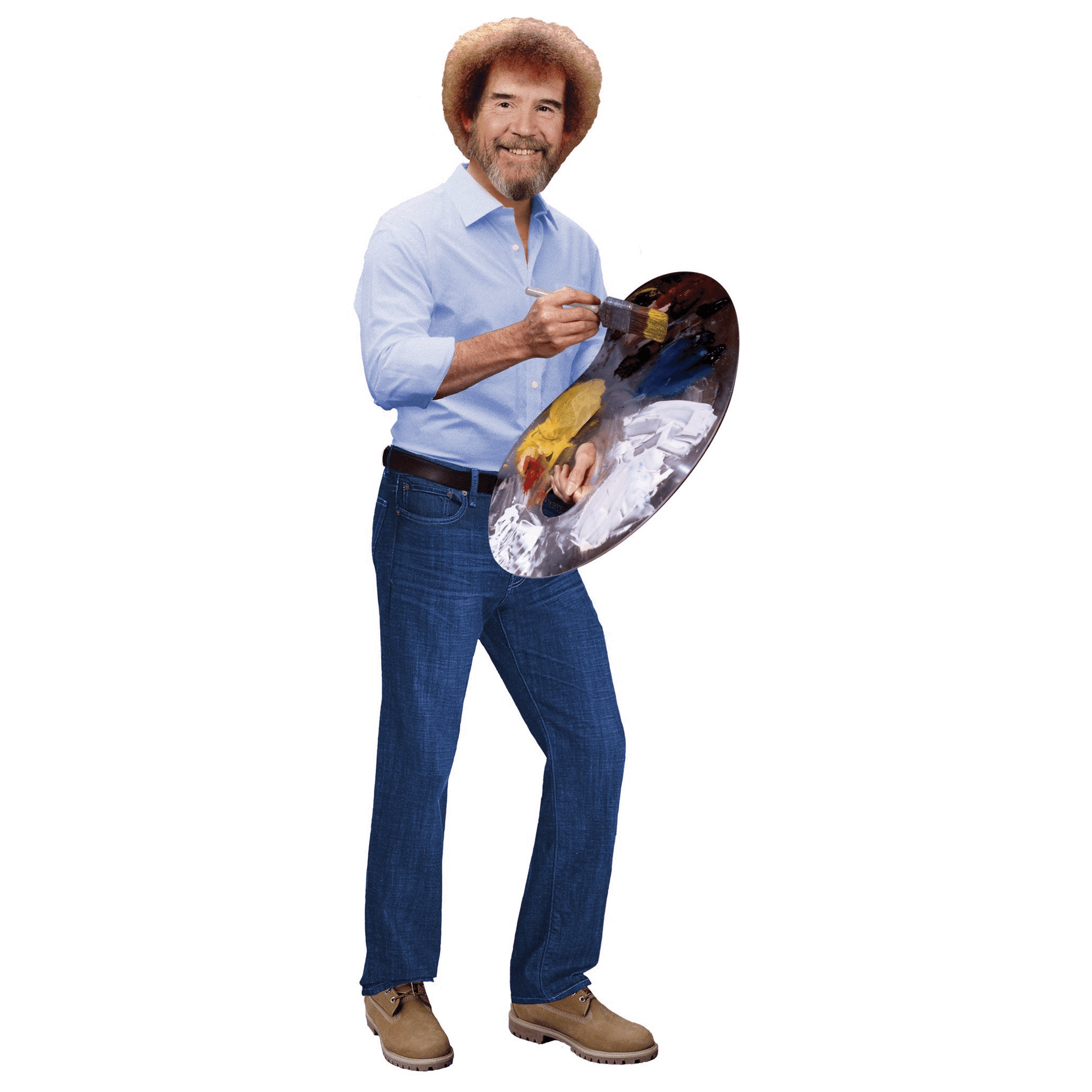 Quotable Notable: Bob Ross card Unemployed Philosophers Guild Paper Products