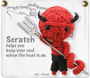 Scratch String Doll Keychain Kamibashi Clothing/Accessories