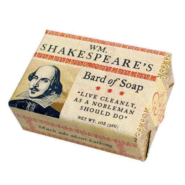 Shakespeare&#39;s Bard Of Soap Unemployed Philosophers Guild Home Decor/Kitchenware