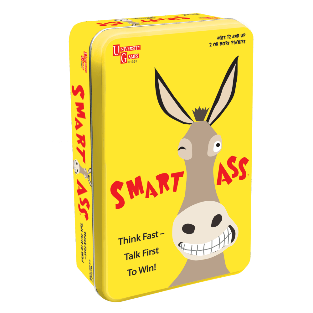 Smart Ass Tin University Games Board Games
