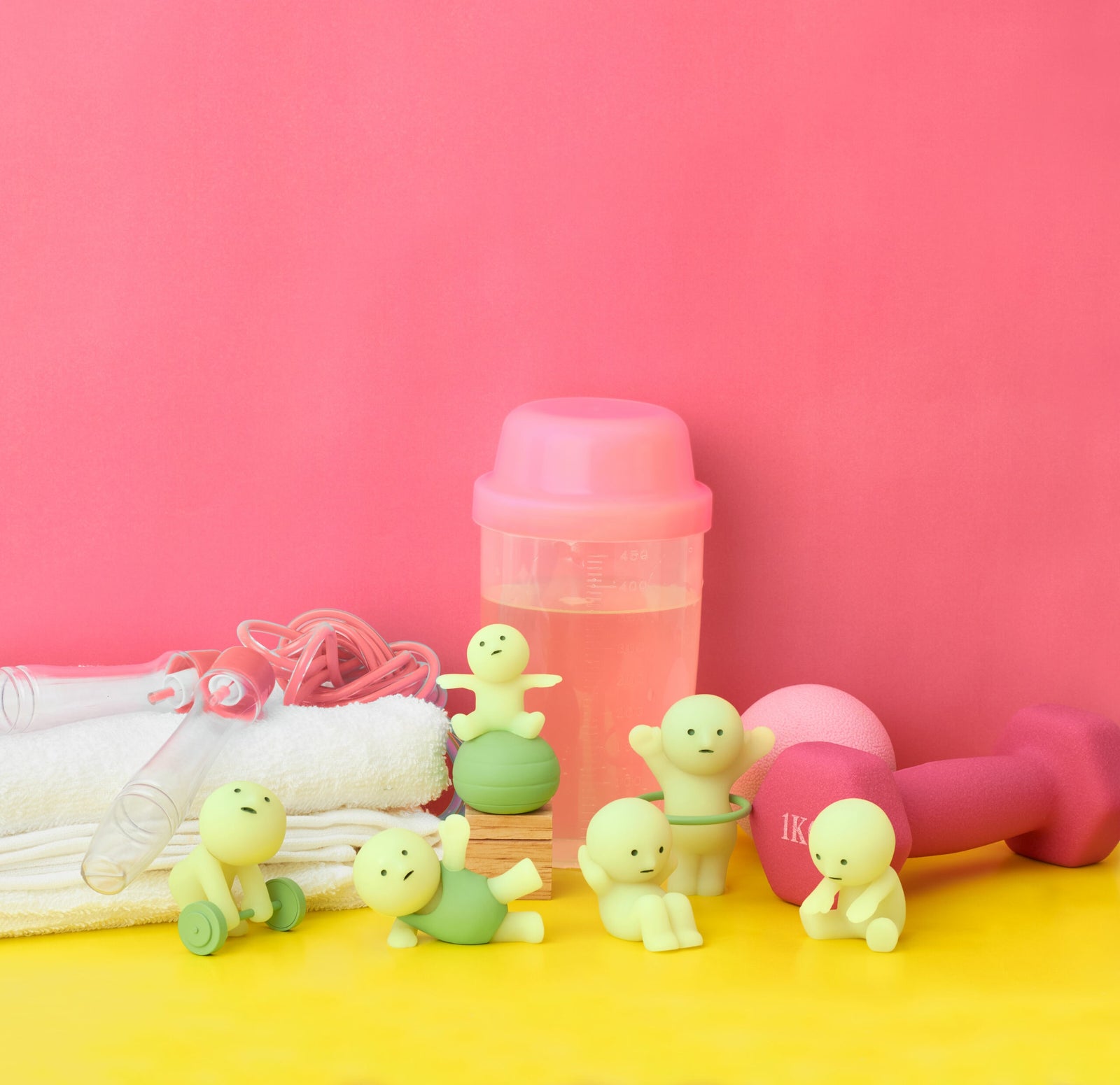 Smiski Series: Exercising - Blindbox Dreams Puzzles/Playthings