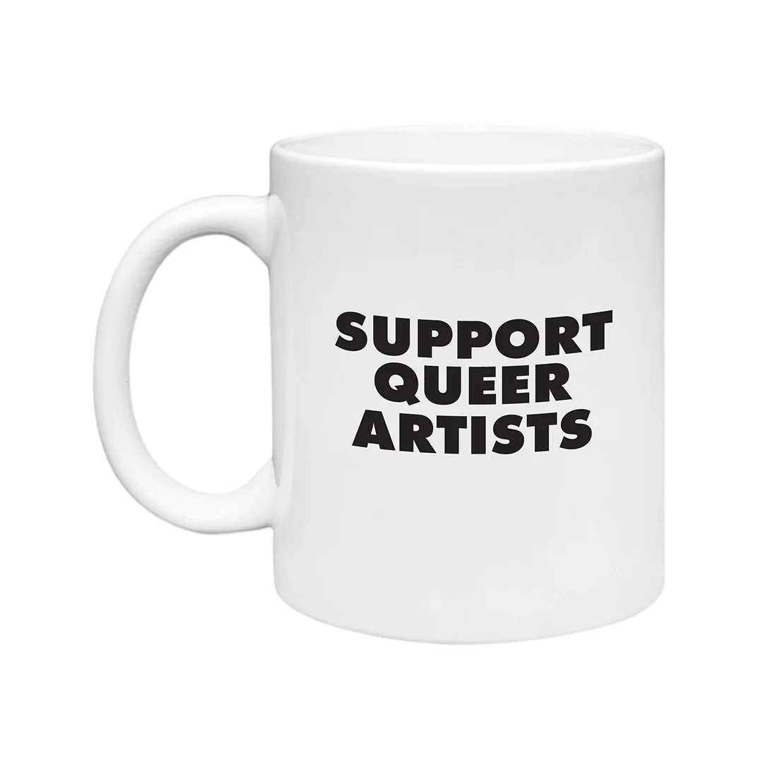 Support Queer Artists Mug The Little Gay Shop Home Decor/Kitchenware