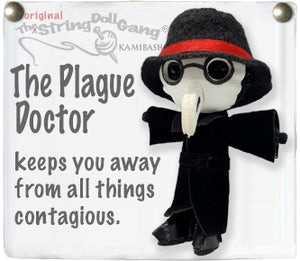 The Plague Doctor String Doll Keychain Kamibashi Clothing/Accessories