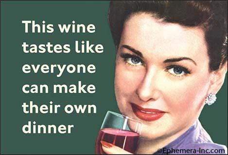 This wine taste like... magnet Ephemera Home Decor/Kitchenware