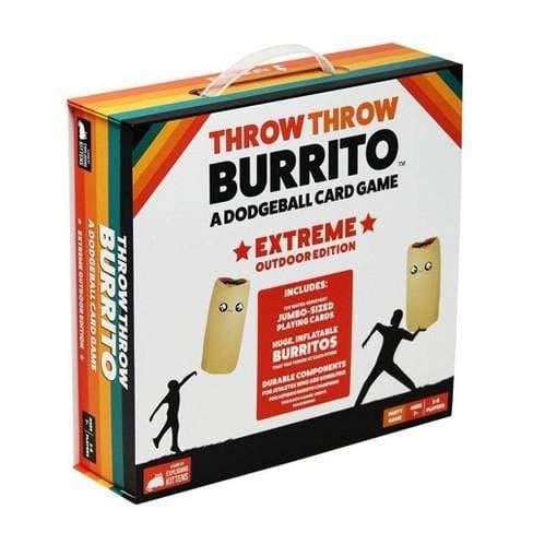 Throw Throw Burrito: Extreme Outdoor Edition Exploding Kittens Games Board Games