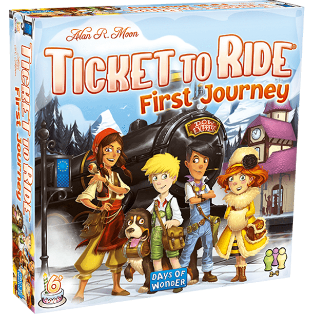 Ticket to Ride: First Journey - Europe Alliance Games Board Games