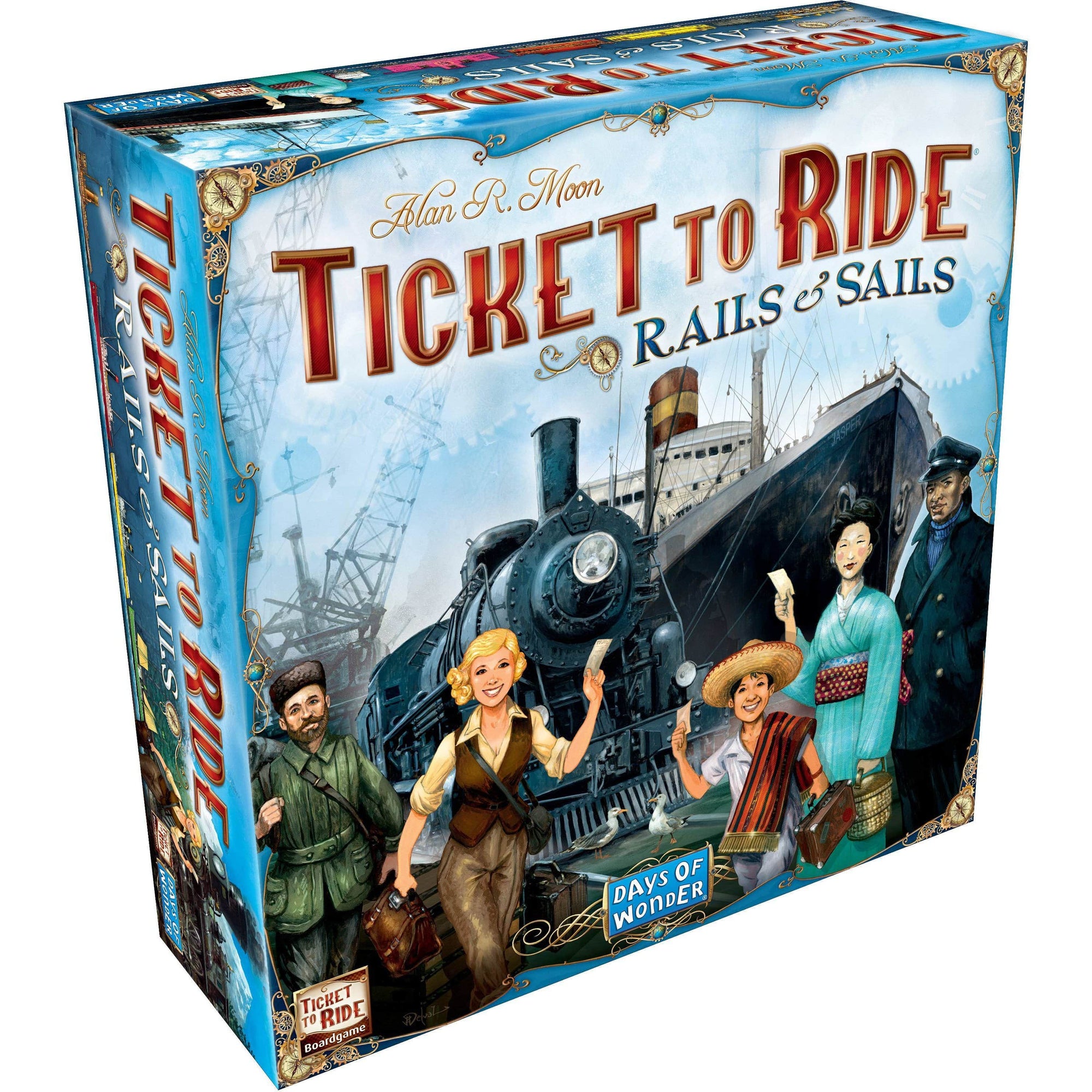 Ticket to Ride: Rails and Sails Alliance Games Board Games