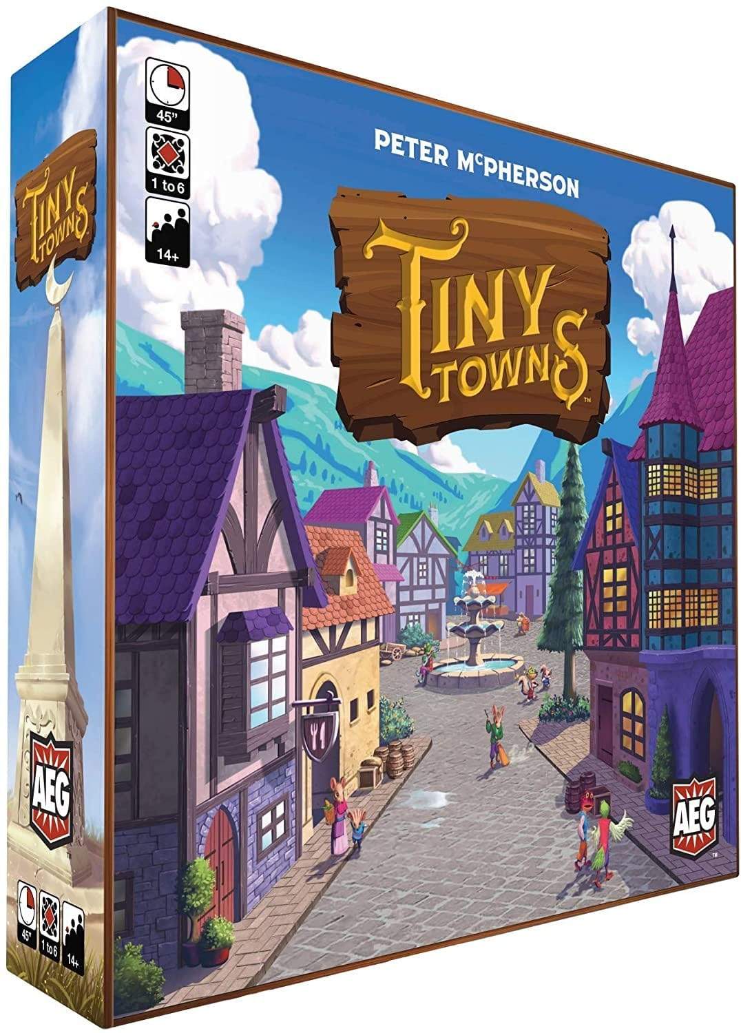 Tiny Towns Alderac Entertainment Group Board Games