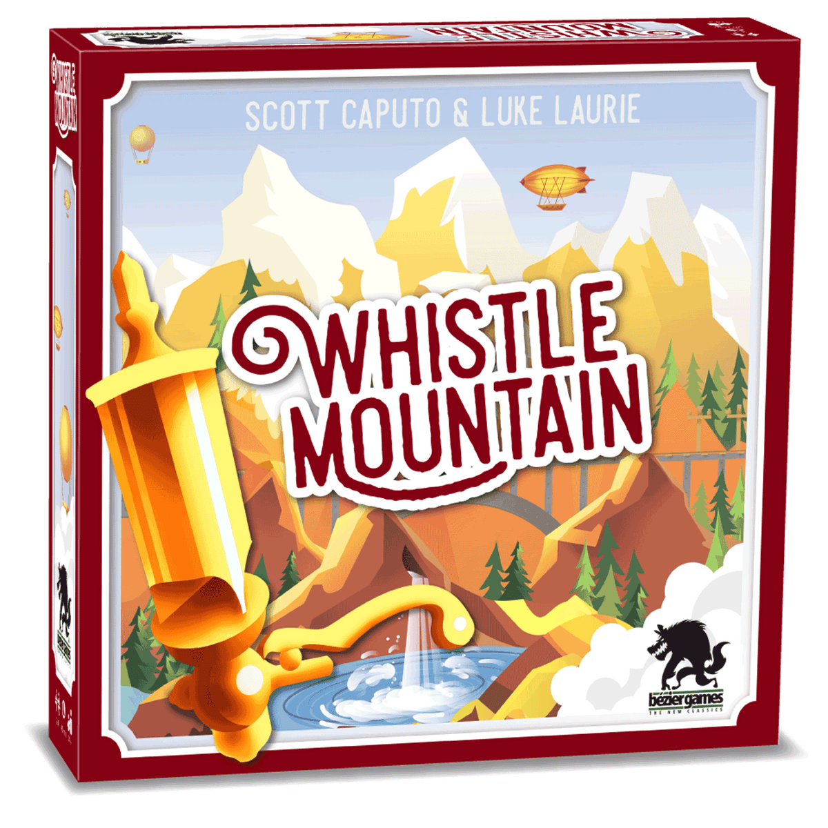 Whistle Mountain Bezier Games Board Games