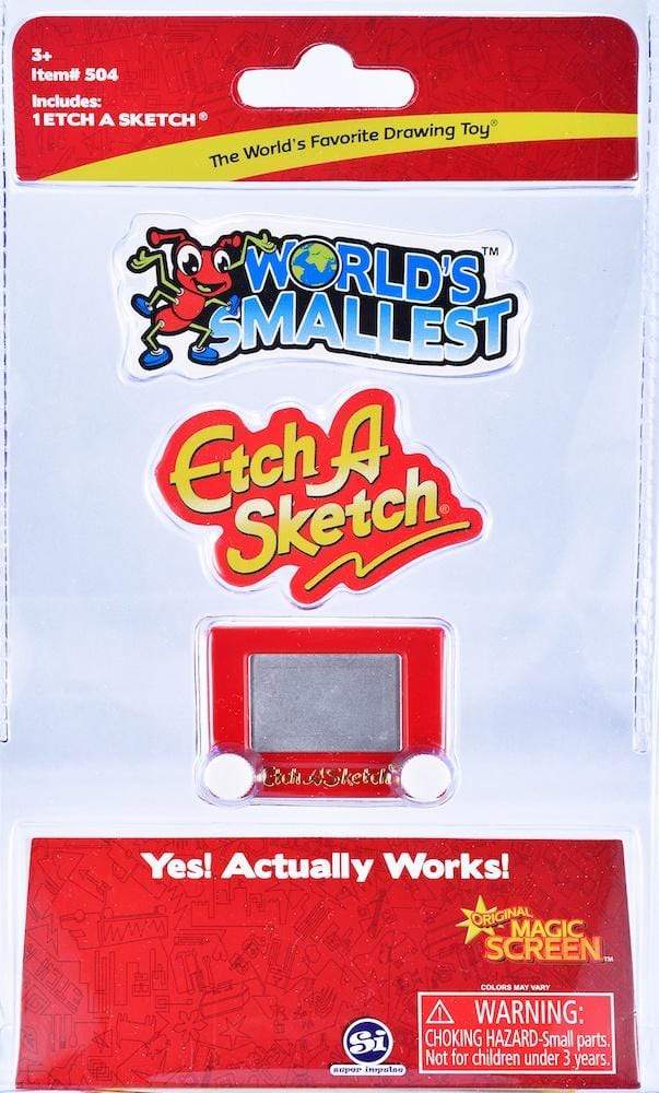 World's Smallest: Etch-A-Sketch Super Impulse Puzzles/Playthings