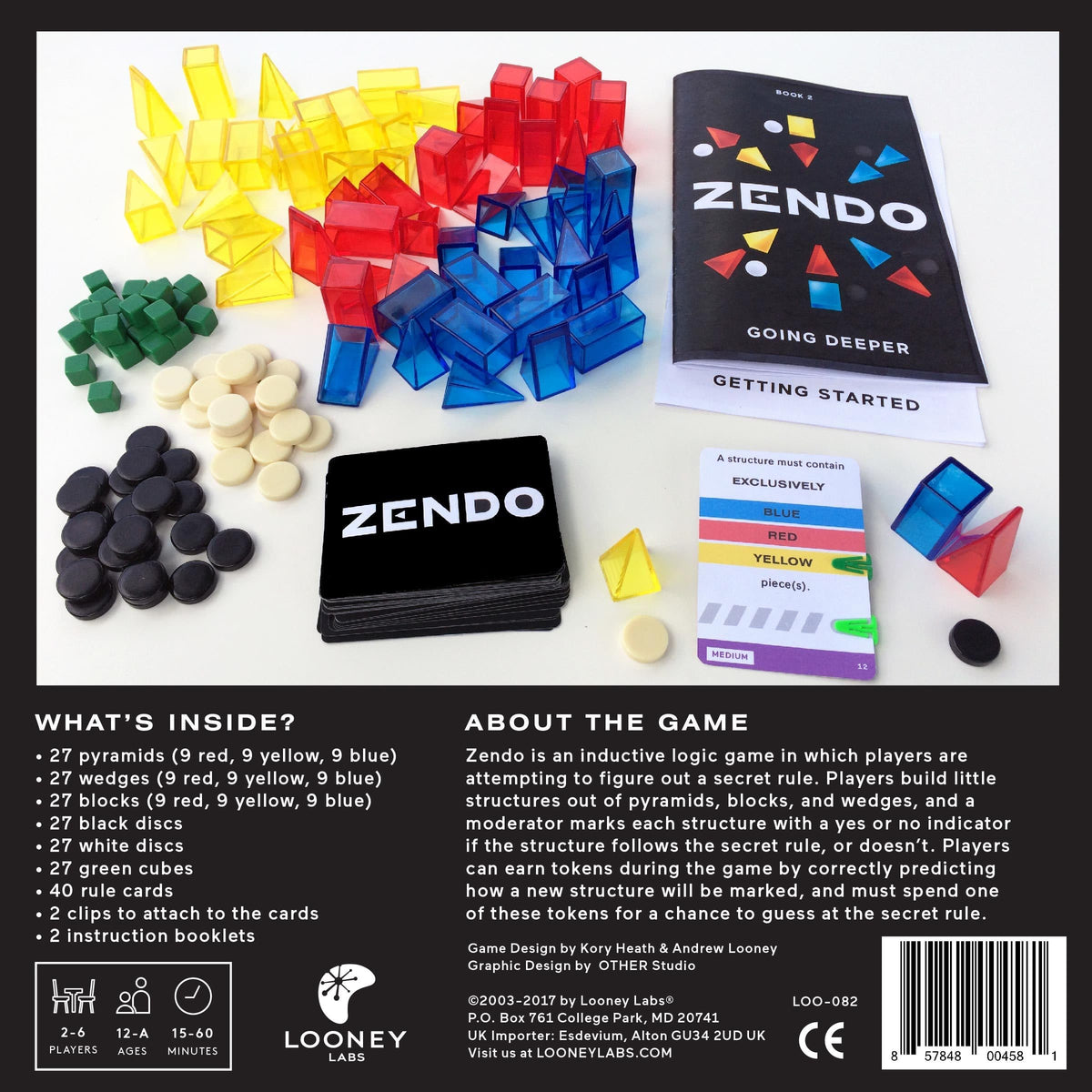 Zendo Looney Labs Board Games